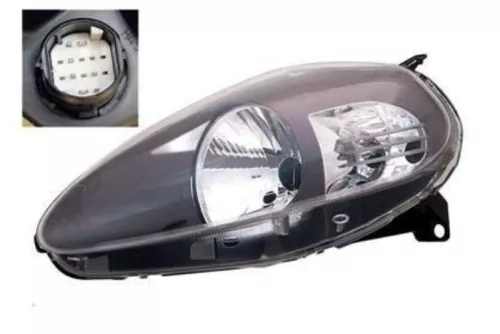 Koplamp links-