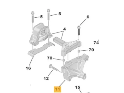 Motorsteun-8153985 (20250060)