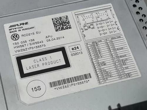Radio CD Speler-8210217 (21055890)