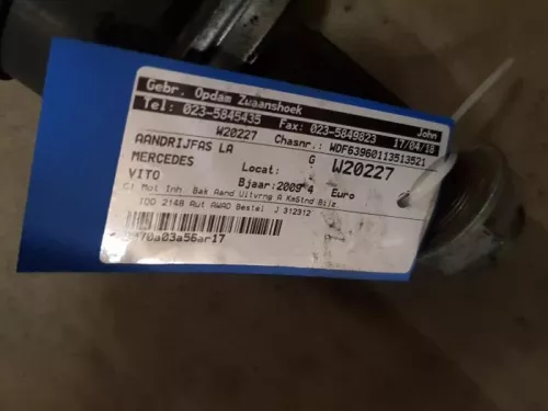 Mercedes  Aandrijfas links-achter 9957944 (9957944)