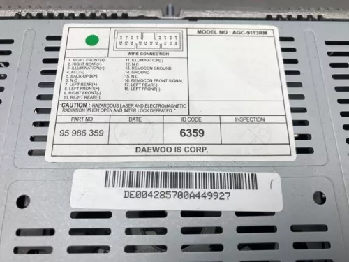 Radio CD Speler-8206281 (21173080)