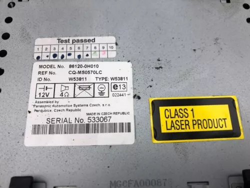 Radio CD Speler-8160326 (21212366)