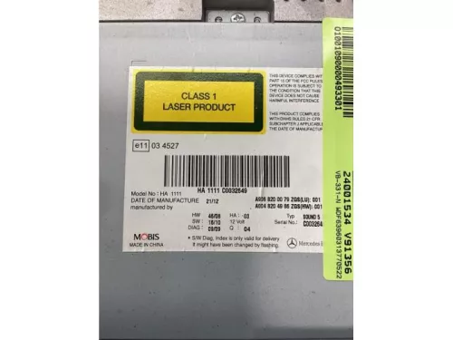 Radio CD Speler-8218418 (21110124)