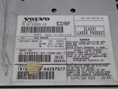 Radio CD Speler-7612812 (12049318)
