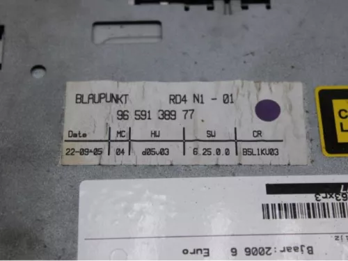 Radio CD Speler-7883006 (11284186)