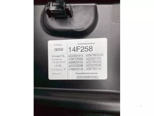 Ruitmechaniek 4Deurs links-achter-7587786 (17690039)