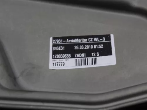 Ruitmechaniek 4Deurs links-achter-7883707 (10819428)