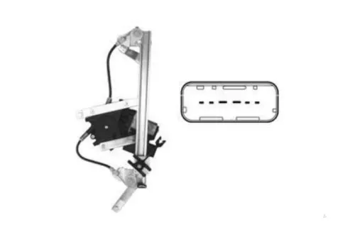 Ruitmechaniek 4Deurs rechts-achter-