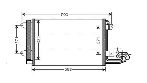 Airco Radiateur- (16455029)