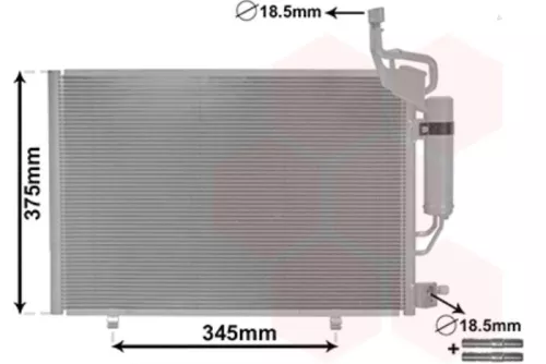 Airco Radiateur- (17412275)
