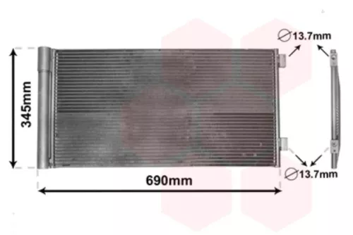 Airco Radiateur- (22479448)