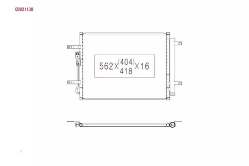 Airco Radiateur- (16455042)