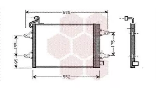 Airco Radiateur- (16455068)