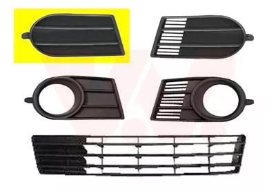 Ventilatiegrille, bumper