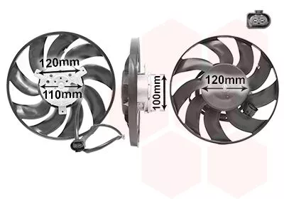 Koelventilatorwiel