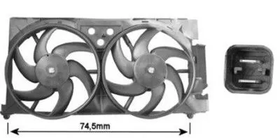 Koelventilatorwiel