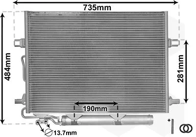 Condensor, airconditioning