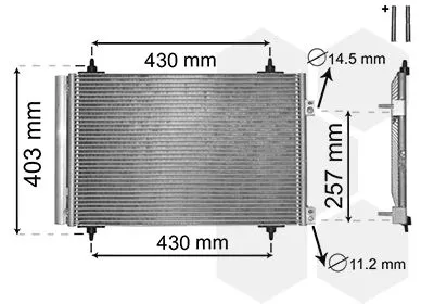 Condensor, airconditioning