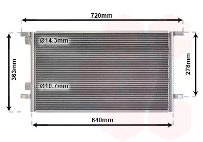 Condensor, airconditioning