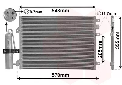 Condensor, airconditioning