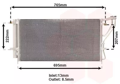 Condensor, airconditioning