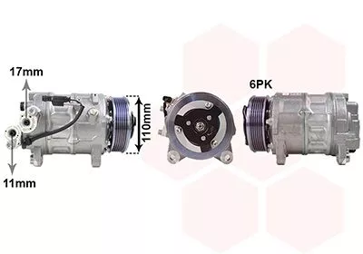 Compressor, airconditioning