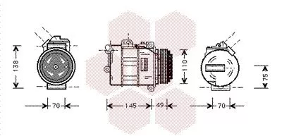 Compressor, airconditioning