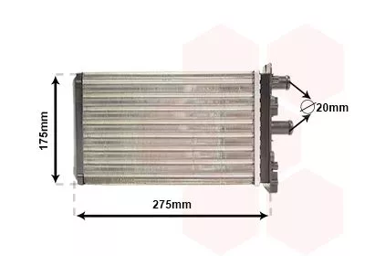 Kachelradiateur, interieurverwarming