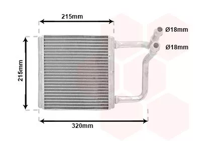 Kachelradiateur, interieurverwarming