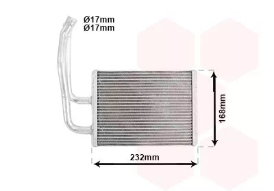 Kachelradiateur, interieurverwarming