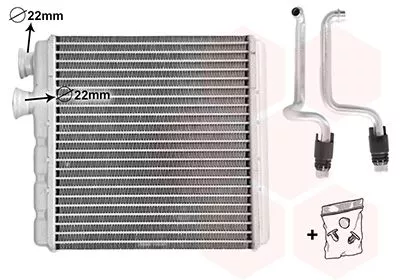 Kachelradiateur, interieurverwarming