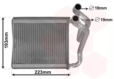 Kachelradiateur, interieurverwarming