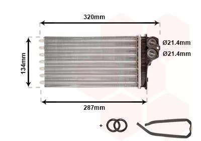 Kachelradiateur, interieurverwarming
