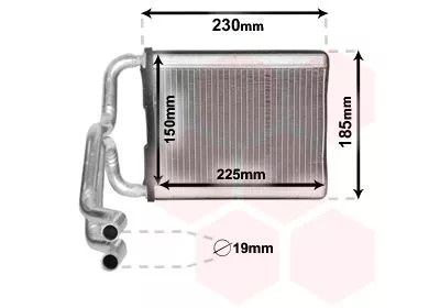 Kachelradiateur, interieurverwarming