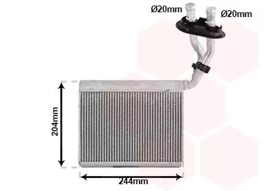 Kachelradiateur, interieurverwarming