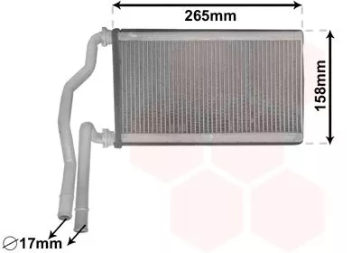 Kachelradiateur, interieurverwarming