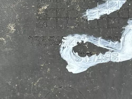 Afdekplaat mistlamp rechts-8362355