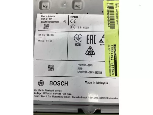 Display Multi Media regelunit-7916698 (19206156)