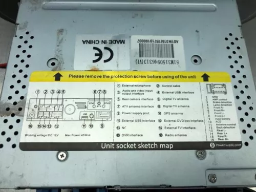 Display Multi Media regelunit-8161103 (20400566)