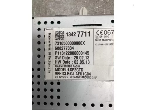 Display Multi Media regelunit-8180176 (21722853)