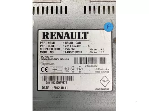 Display Multi Media regelunit-8062263 (20400156)