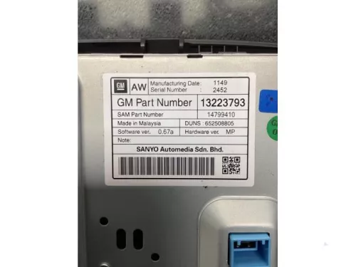 Display Multi Media regelunit-7857913 (19502394)