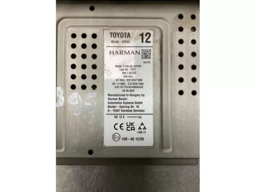 Display Multi Media regelunit-8110715 (20416969)